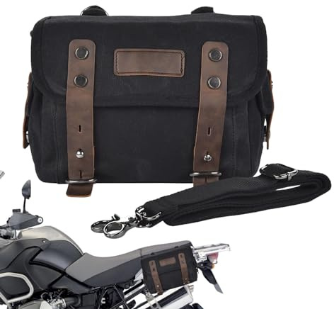 Motorradtasche – Canvas-Rücksitz-Aufbewahrungs-Fahrradtaschen, Motorrad-Seitentasche | Entzückende wasserdichte Hecktaschen-Seitentaschen, hochfeste Motorradtaschen für Moto Enduro ATV