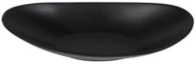 WSQHAO Ovale noir anneau plat bijoux plateau clé organisateur commode décor bol décoratif organisateur soucoupe pour Bijoux