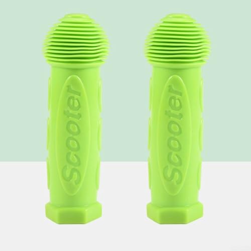 Zilimontt Goma para empuñaduras de manillar de bicicleta para niños, antideslizante, impermeable, para manijas de bicicleta y scooter, almohadillas de goma fáciles de instalar para bicicletas