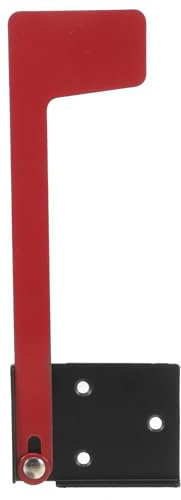 DOITOOL Drapeau de Boîte aux Lettres en Métal Adhésif 190 Mm, Kit de Remplacement pour Boîte aux Lettres Extérieure, Indicateur Visible et Solide, Accessoire Pratique pour Jardin et Patio