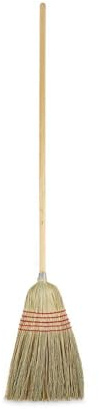Power Tools For Boardwalk 926YCT 56 Yucca/Corn Fiber Bristles Parlor Broom - NAT (12/Carton) 749507981565 Mod-C26PO-14622