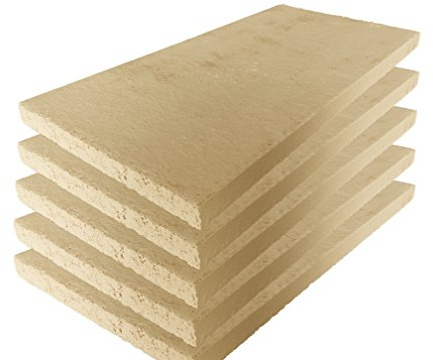 Panneaux réfractaires, chamotte pour four, qualité supérieure, 400 x 200 x 20 mm