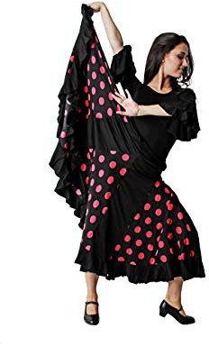 Costumizate! Falda Doble Volante Falda de ensayo con Doble Volante para Mujer Adulta Tallas Diferentes