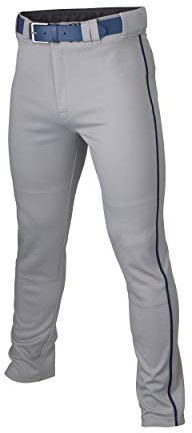 Easton | RIVAL+ Piped Baseball Pant | Grey/Navy | Adult Small