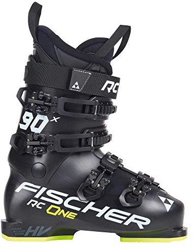 Fischer RC ONE X 90 20/21 Skischuhe Herren Black/Black/Black/Yello - 27.5