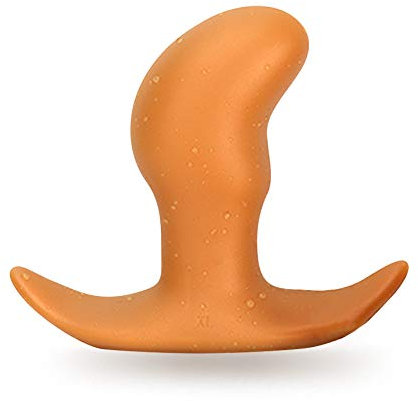SXOVO Plug Anale Ergonomico Morbido Plug Analesex Kit Butt Plug in Silicone con Base a Mezzaluna Stimolatore Prostata Sesso Anale Sex Toys per Uomo Donna Esperto (XL)