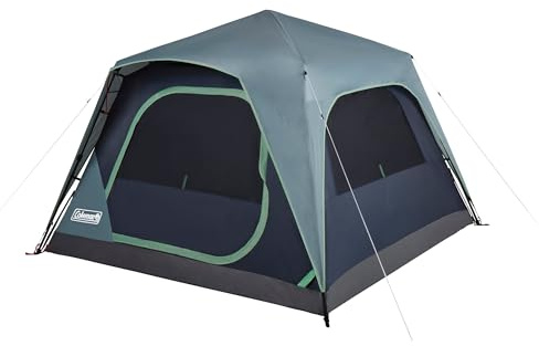 Coleman Instant Skylodge 4 Sofortiges Zelt, Blue Nights, 4 Personen