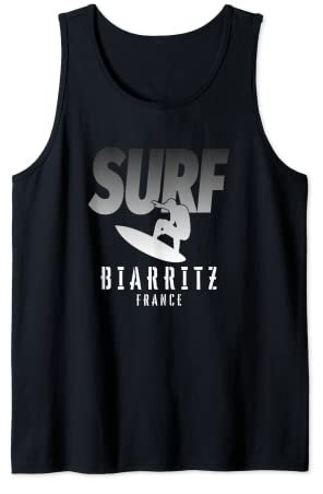 Surf Biarritz, Surfen Biarritz in Frankreich, Cool Surfer Tank Top