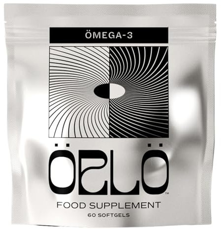 ORLO Omega 3 – Vegan Omega 3 Supplement (EPA & DHA) – Omega-3 Fish Oil & Krill Alternative – Plant-Based Omega-3s from Algae Oil – Brain & Heart Support (60 Mini Burpless Softgels)