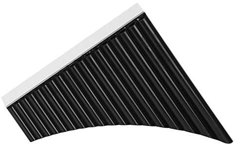 Panflöte,KOCAN 18 Pfeifen Panflöte C-Ton Panflöte Panflöte mit Mundstück Blasinstrument für Schüler Anfänger mit Tragetasche