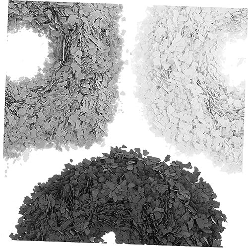HEMOTON 1 Packung Bodenbeschichtung Zuschlagstofffarbe Epoxid-Bodenflocken Betonboden Epoxid-Betonfarbe Epoxid-Flocken Epoxid-Bodenbelag-Set Für Beton Natürliche Steinscheibe