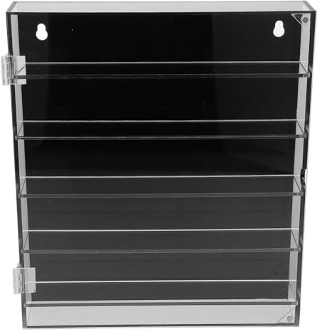 Cabilock Acryl Vitrine Für Spielzeugautos Mehrlagige Aufbewahrungsbox Zur Wandmontage Für Tisch Transparente Ausstellungsbox Eleganter Schutz Für Sammlerstücke Und Modelle