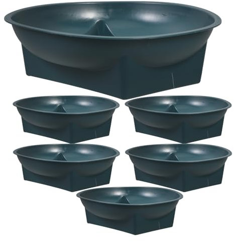 Toddmomy 6pièces Pots De Fleurs Commémoratifs Contenants Remplaçables pour Arrangements Floraux pour Cimetière Et Décorations De Tombe
