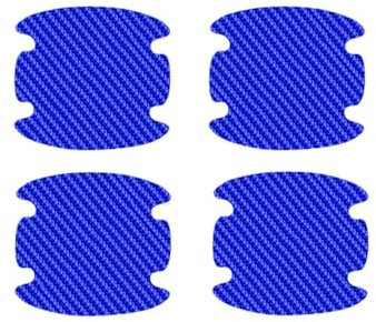 Lot de 4 films de protection pour poignée de porte de voiture, film de protection anti-rayures, film de protection de peinture, film de protection de peinture pour poignées de portières, ajustement