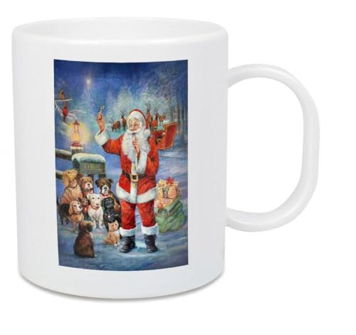 artboxONE Großer Kinderbecher EIN Zuhause für Weihnachten von Galaxy of Graphics - Tiere
