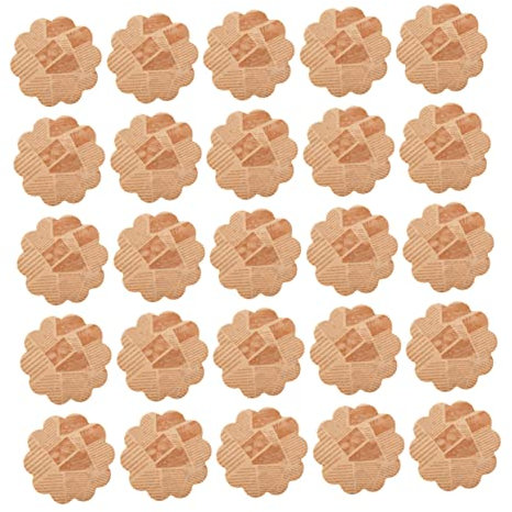 Ciieeo Papier Sulfurisé Journal Cuisson 15 Cm Papier Absorbant L'huile Naturel 500 Feuilles Tapis Alimentaire Pâtisserie Maison Picnic Cuisson Sans Transfert Graisse