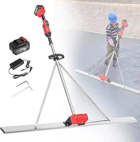 Vibratore per calcestruzzo Kit vibrante per massetto in calcestruzzo, utensile vibrante per massetto elettrico per la lavorazione del calcestruzzo, 6000 giri/min, 150 cm, utensile vibrante p