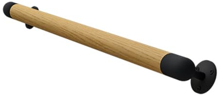 YERUNGT Corrimano per Scale in Legno, Corrimano di Sicurezza Montati A Parete, Industriale Antiscivolo Passamano per Corridoio, Villa, Edificio, Soffitta(120cm/47.3in)