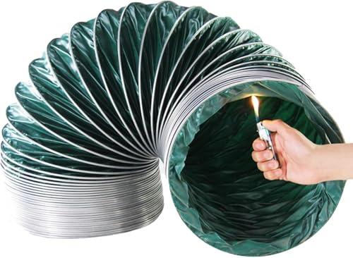 Tubo Cappa Cucina Condotto Per Asciugatrice Ignifugo, Tubo Flessibile Per Condotto Di Sfiato Verde Per Soffiante/Aspiratore, Tubo Scarico Flessibile (Inner diameter 160mm, Taglia: Long 3.0m)