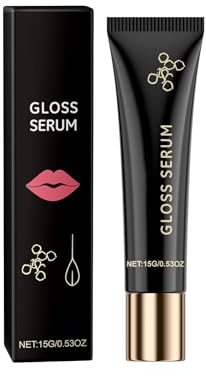 Lip Booster Serum, Hyaluronsäure Lippenpflege Öl, Weichere Lippen, Dauerhafte Sexy Lippen, feuchtigkeitsspendende und pflegende Öle für die Lippen, Moisturizing Balm (1pc, 15g)
