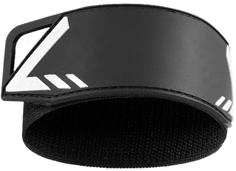 Correa para la Pierna de Bicicleta: Banda de Tobillo Estirable, Clip de pantalón liviano, Envoltura de Protector de Pedal Anti-Deslizamiento | Accesorio cómodo de conducción al Aire Libre, retenedor
