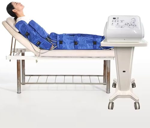HuanSebesity Macchina Professionale per Terapia a Infrarossi per Uso Domestico,Pressoterapia Linfodrenaggio Massaggiatore per Tutto Il Corpo per La Circolazione E Il Rilassamento Muscolare