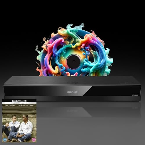 MULTIREGION Blu-ray Player Compatible with Panasonic DP-UB820 MultiRegion Blu-ray Region A, B & C - DVD Regions 1-8 - Bundle Including The Shaw. Red. 4K UHD Disc