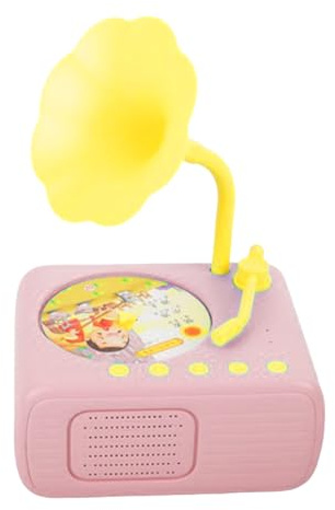 Grammofono Per Storie Per Bambini – Lettore Audio Con 96 Schede, Dispositivo Musicale Dal Design Classico | Giocattolo Didattico Interattivo Prescolare Per Bambini 3 Ai 6 Anni, Per La Pri