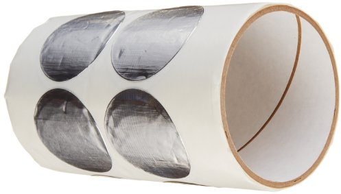 3M 50-2-425C 425 Shiny Silver Aluminum Foil Tape, 2 Diameter Circles (pack of 50)