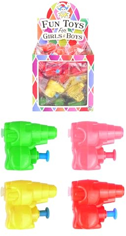 6 x Mini Wasserpistolen - Partytüte Füller / Spielzeug