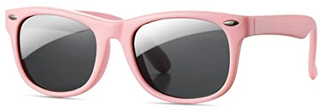 Pro Acme Kids Polarized Sunglasses Flexible Toddler Girls Boys,F5 All Pink