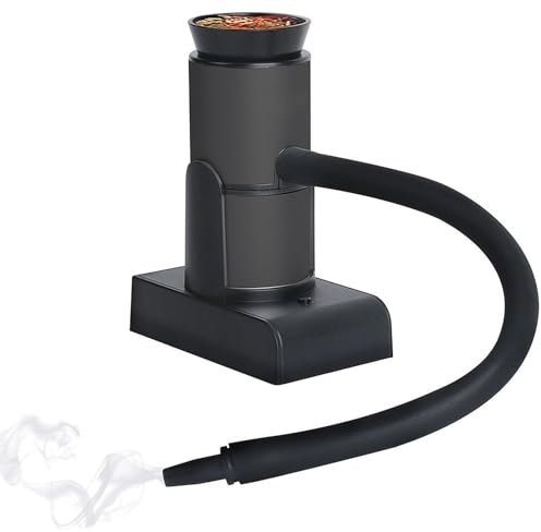 Smoking Gun, fumoir portable pour cocktails et boissons Il peut être utilisé pour fumer du bœuf, de la saucisse, du saumon, des cocktails et du whisky.