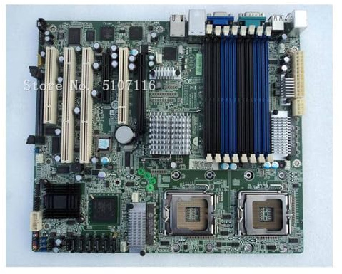 Skrivbord moderkort för S5375AG2NR 771 54 PCI-E 16X dubbelt moderkort