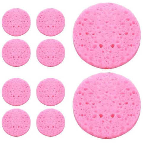 Spugne per il lavaggio del viso, spugne per la pulizia del viso, spugne naturali per il viso, spugne per la cura della pelle, spugne cosmetiche, struccanti, cuscinetti Li