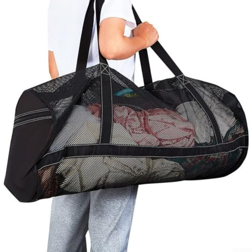ZYWUOY Netz-Tauchtasche, Schnorchelausrüstung, Reisetasche, für Schnorchelausrüstung, Netz, Surfen, Schwimmen, Tauchtasche, Schnorchelausrüstung