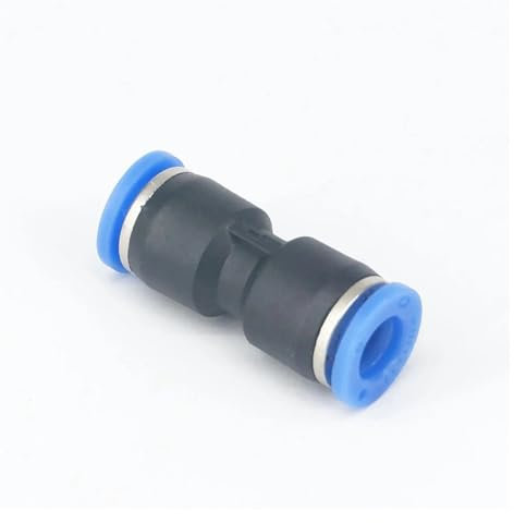 5pc Fit Tube O/D 8mm Pneumatic Tee 3 Way Push in Connector Union Quick Release Air Fitting Plumbing