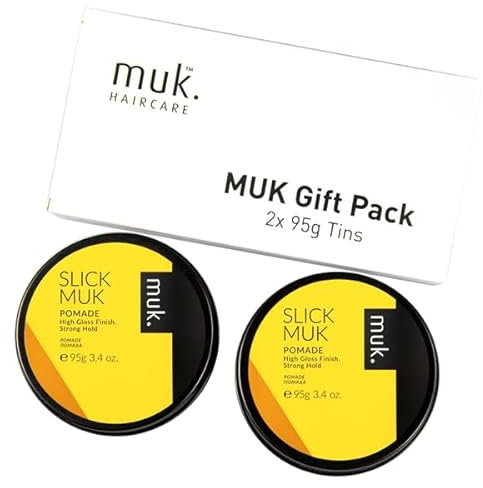Muk Slick Pomade Twin Pack - 2x 95g Tins