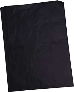 LIFKOME Transferpapier Graphit Kohlepapier 100 Blatt A4 Pauspapier Transparentpapier Schwarz für Kunst Handwerk Holz Leinwand Keramik Ton