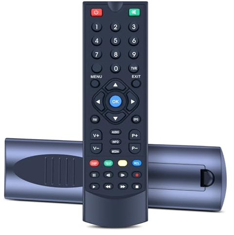 Snrigw Telecomando di ricambio universale compatibile con Thomson THS 807 per Strong SRT 7807TIVU, ricevitore satellitare