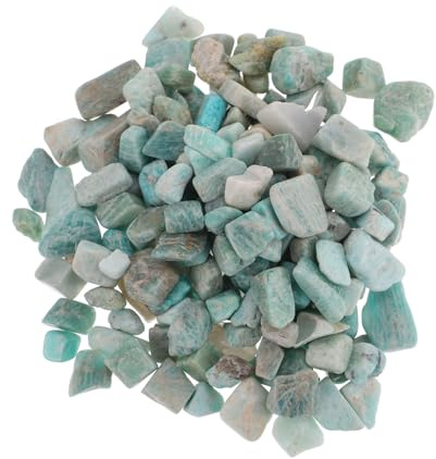 TOYANDONA Natürliche Kristallsteine Dekoration 500g Beutel Zerbrochene Wassersteine für Aquarium und Pflanzen Deko mit Strahlendem Glanz und Zufälliger Form