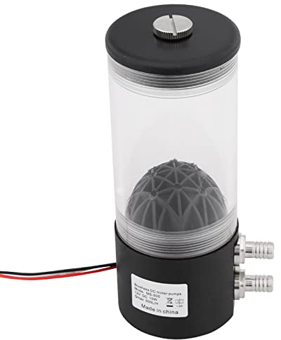 ZASCHMOY Kit de Tanque con Bomba CC de Refrigeración por Agua de 500 L/H - de Refrigeración Líquida de 12 V con Funcionamiento Ultrasilencioso - Ideal para CPU y PC Personalizadas con Capacidad de