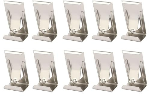 COSMEVIVI Federclip Metallfeder Clips 60 Stück für Rahmenlose Bilderrahmen und Holzrahmen Rückwandbefestigung für 3D Drucker Gasbetten Einfache Montage für Fotorahmen