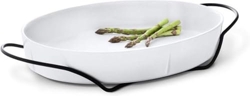 Rosendahl Copenhagen Grand Cru Sostegno per Pirofila (20473), Accessori, senza Pirofila, Acciaio, 46,5 x 20,5 cm, 36042