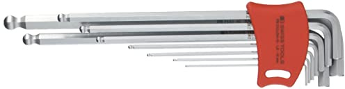 PB Swiss Tools Innensechskantschlüssel Set 1,5-10 mm, 212.LDH-10 CN