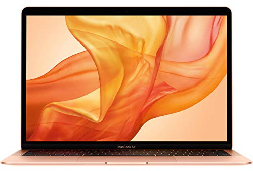 Apple Mid 2019 MacBook Air with 1.6GHz Intel Core i5, 13.3-inch, 16GB RAM, 512GB SSD, Gold (Renewed)