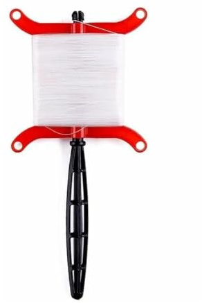 QEDBOJE Fliegende Drachen Flying Kite Schnur Kite Line Winder Fliegender Drachenschnur Durable Drachen Leine Mit Wickelbrett Schnurdrachen Rope Reel Für Outdoor-Sportarten Tool (50m)