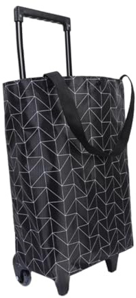 PRETYZOOM Carrito De Mano Robusto para Comestibles con Bolsa Plegable para Escaleras y Almacenar