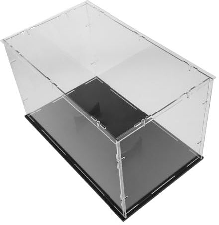 Alipis Vetrina Da Rugby in Acrilico Robusto Per Esposizione Da Tavolo Da Collezione