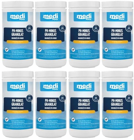 Medipool pH-Minus Granulat 8X 1,5 kg