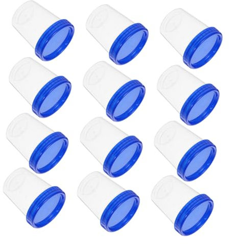 MAGICLULU 20pièces Gobelet Doseur Gradué Pour Échantillons De Laboratoire Récipient à Échantillon Avec Couvercle à Vis Étanche